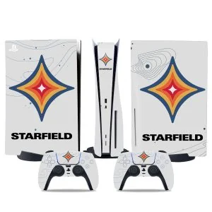 PS5 Standard Disc Console Skin Stickers Decal Cover Vinyl TN-DiskPS5-0014